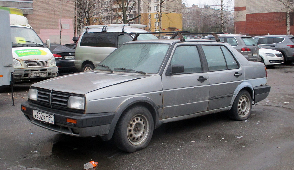 Санкт-Петербург, № У 602 КТ 98 — Volkswagen Jetta Mk2 (Typ 16) '84-92