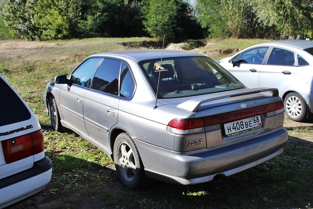 Тамбовская область, № Н 408 ВЕ 68 — Subaru Legacy '93–99; Тамбовская область — Выставка 16.09.2017 в парке "Дружба"