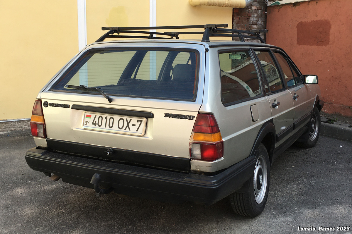 Минск, № 4010 ОХ-7 — Volkswagen Passat (B2) '80-88