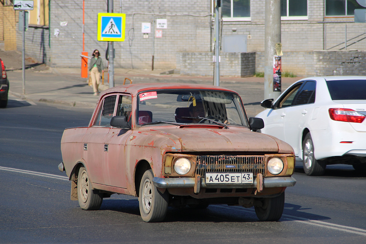 Кировская область, № А 405 ЕТ 43 — Москвич-412ИЭ-028 (Иж) '82-97