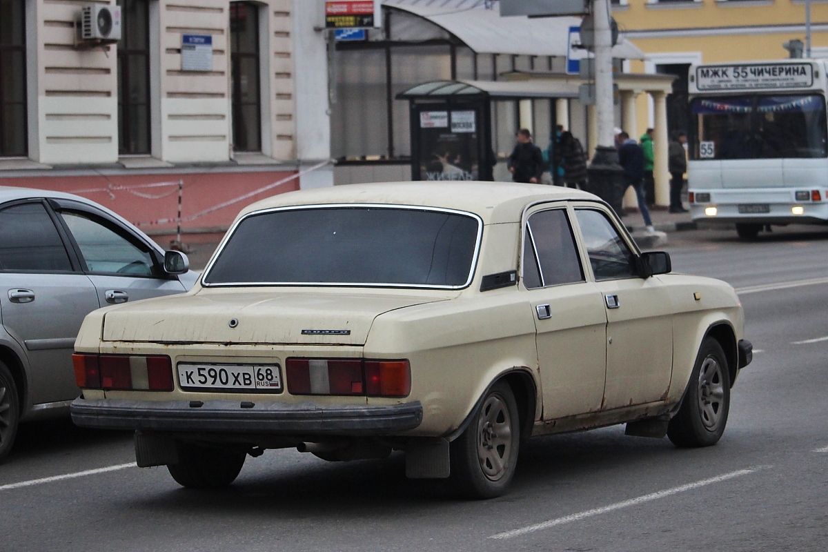 Тамбовская область, № К 590 ХВ 68 — ГАЗ-31029 '92-97