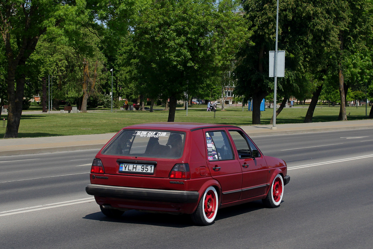 Литва, № YLH 951 — Volkswagen Golf (Typ 19) '83-92