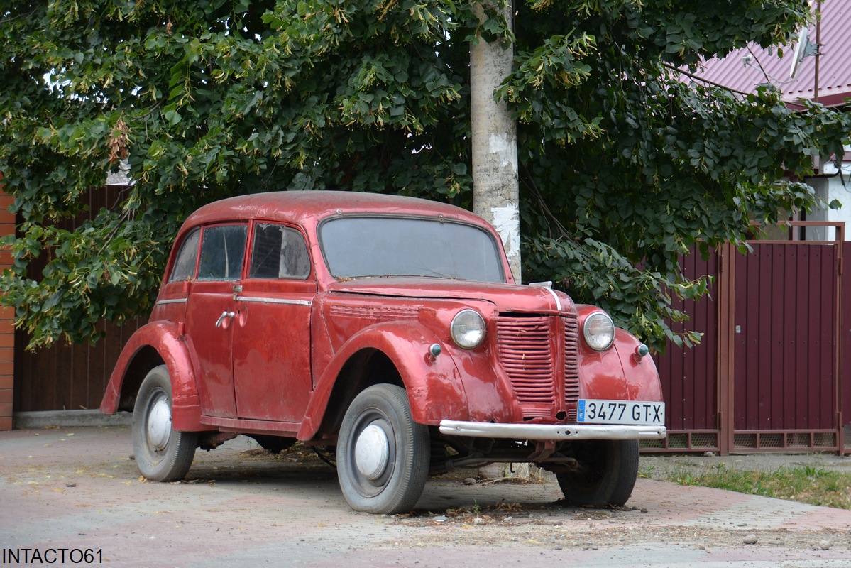 Краснодарский край, № 3477 GTX — Opel Olympia (B) '37-49; Краснодарский край — Автомобили-рекламные щиты