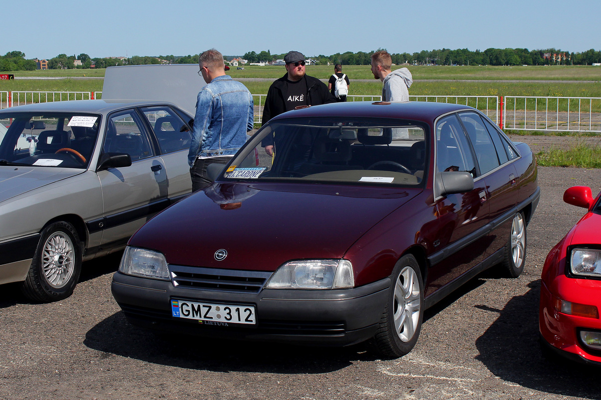 Литва, № GMZ 312 — Opel Omega (A) '86–94; Литва — Retro mugė 2023