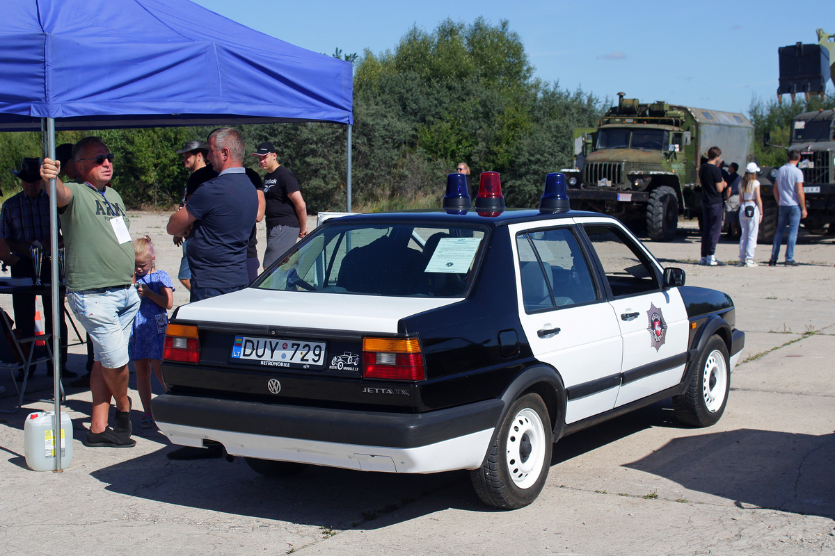 Литва, № DUY 729 — Volkswagen Jetta Mk2 (Typ 16) '84-92; Литва — Old Special Show 2023