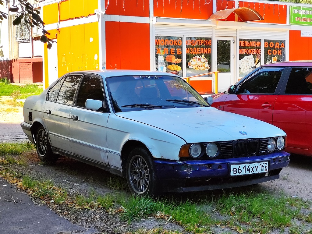 Ленинградская область, № В 614 ХУ 147 — BMW 5 Series (E34) '87-96