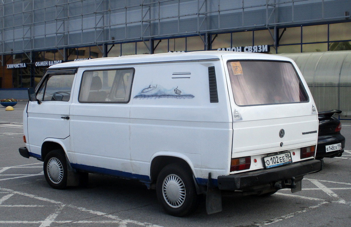 Санкт-Петербург, № О 102 ЕЕ 98 — Volkswagen Typ 2 (Т3) '79-92