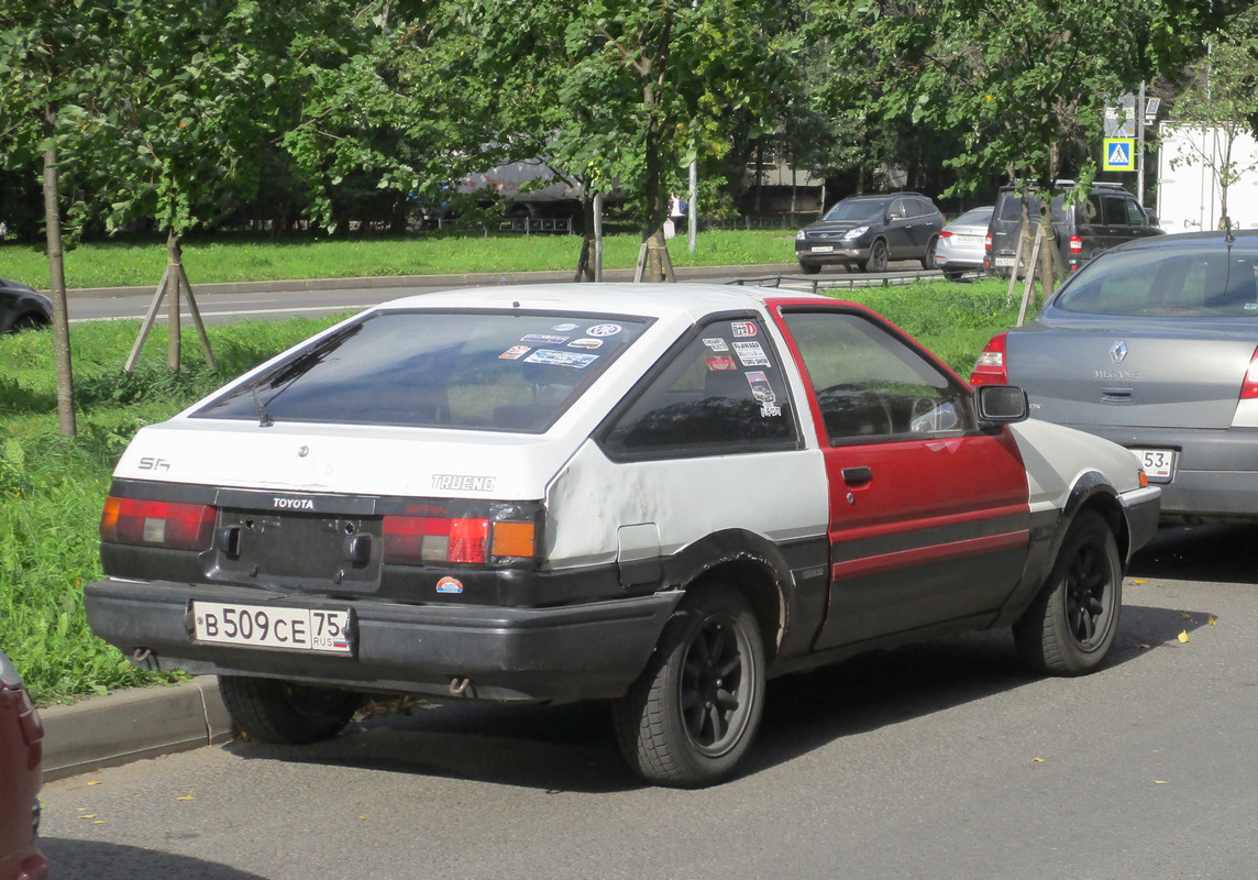 Забайкальский край, № В 509 СЕ 75 — Toyota Sprinter Trueno (AE86) '83-87