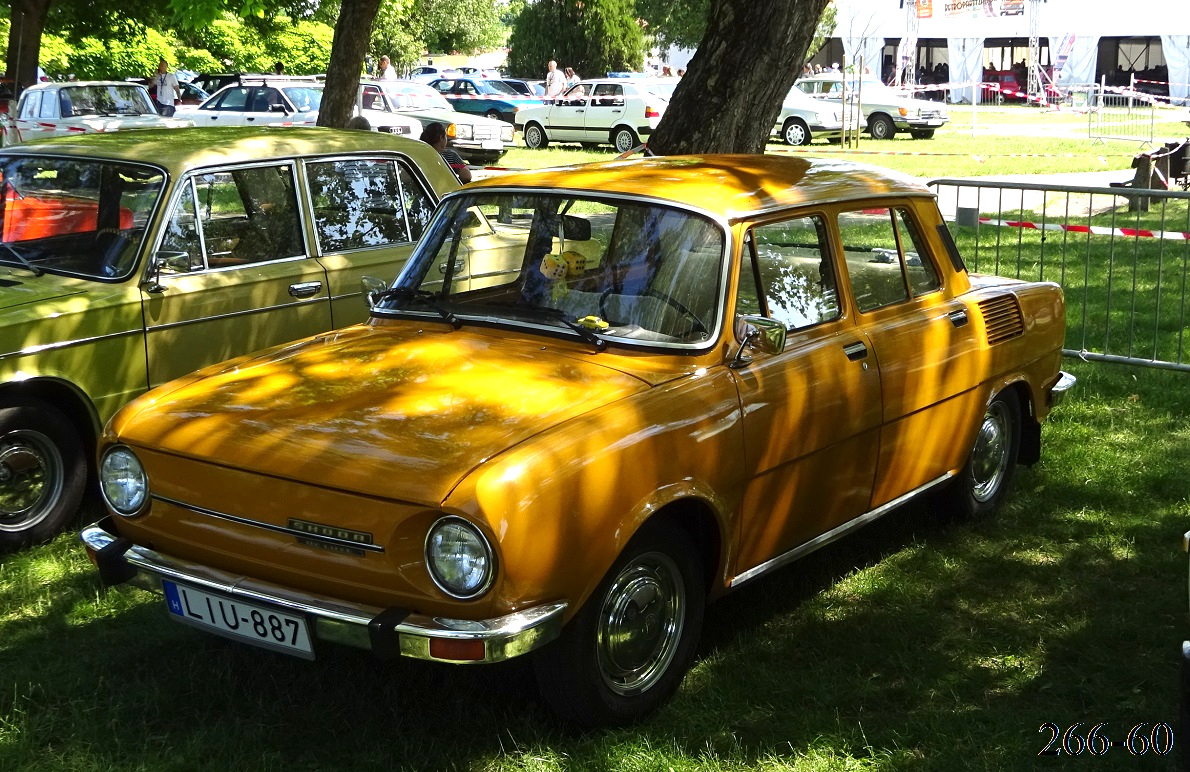 Венгрия, № LIU-887 — Škoda 100/110 '69-77; Венгрия — VIII. Retropartyzánok