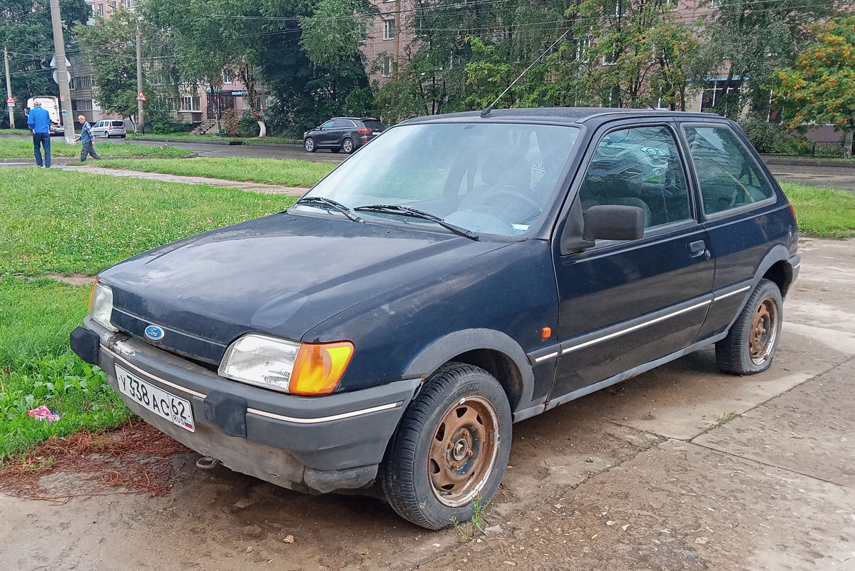 Рязанская область, № У 338 АС 62 — Ford Fiesta MkIII '89-96