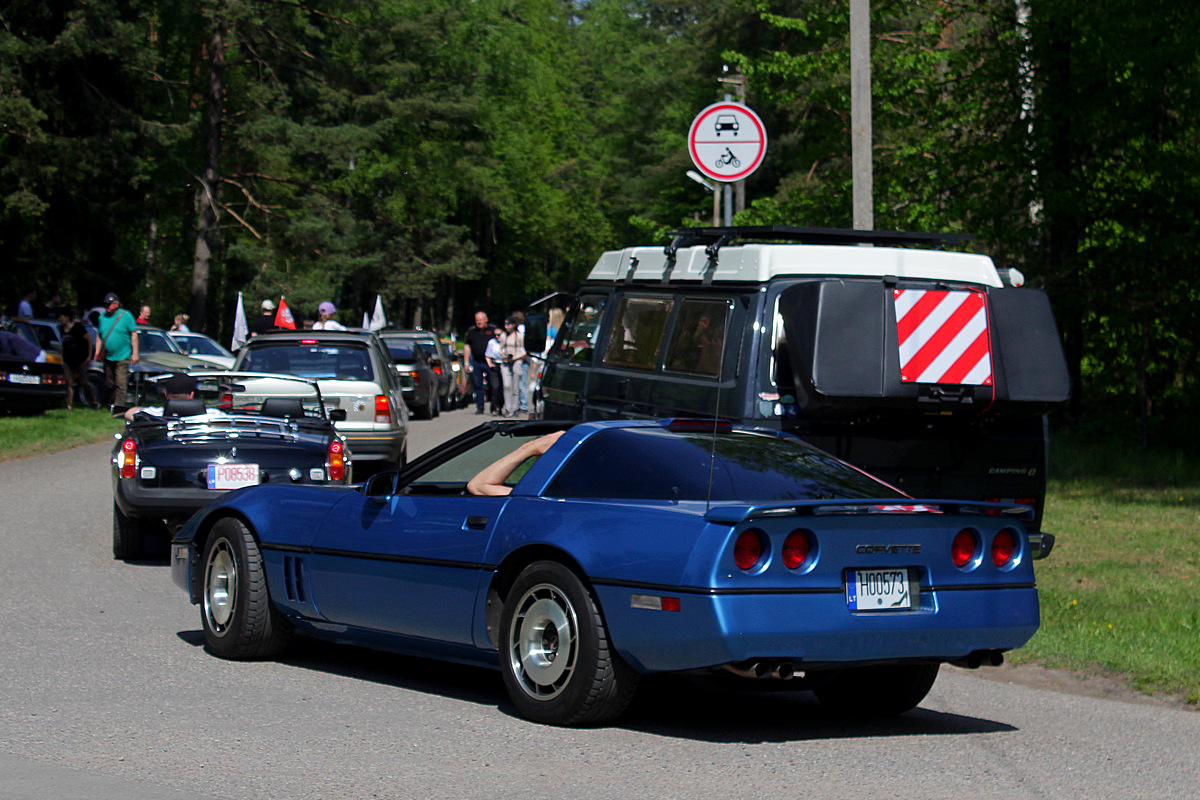 Литва, № H00573 — Chevrolet Corvette (C4) '84-96; Литва — Eugenijau, mes dar važiuojame 10