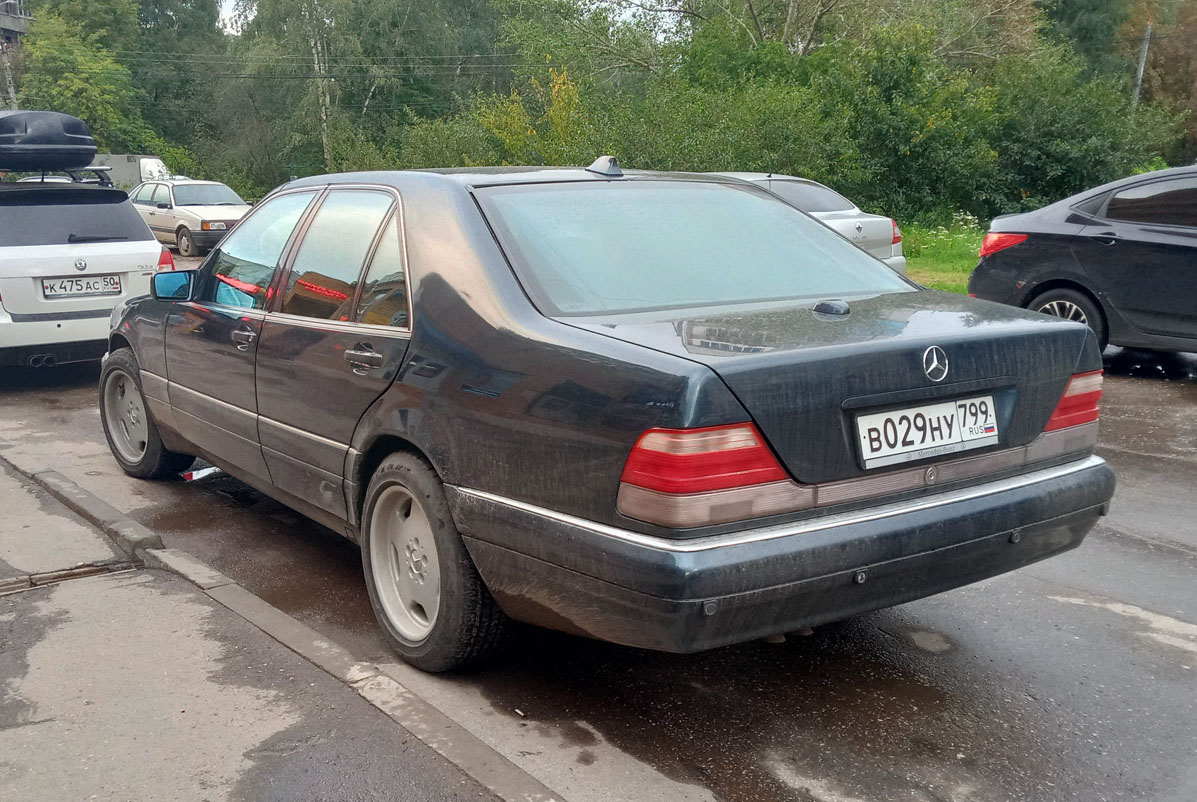 Москва, № В 029 НУ 799 — Mercedes-Benz (W140) '91-98