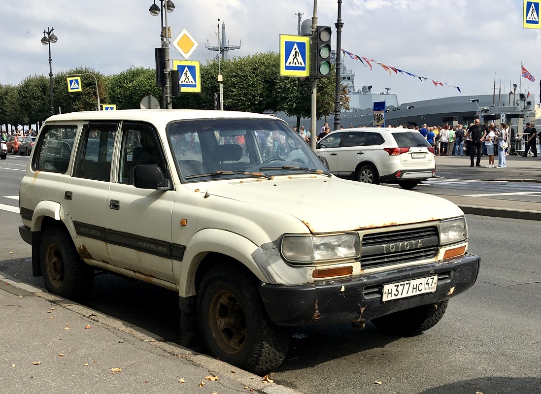 Ленинградская область, № Н 377 НС 47 — Toyota Land Cruiser 80 (J80) '89-97