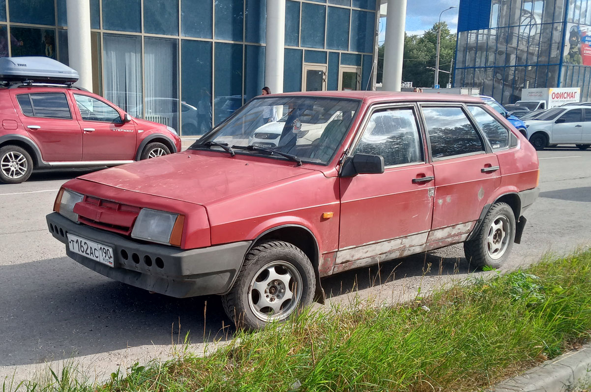 Московская область, № Т 162 АС 190 — ВАЗ-2109 '87-93