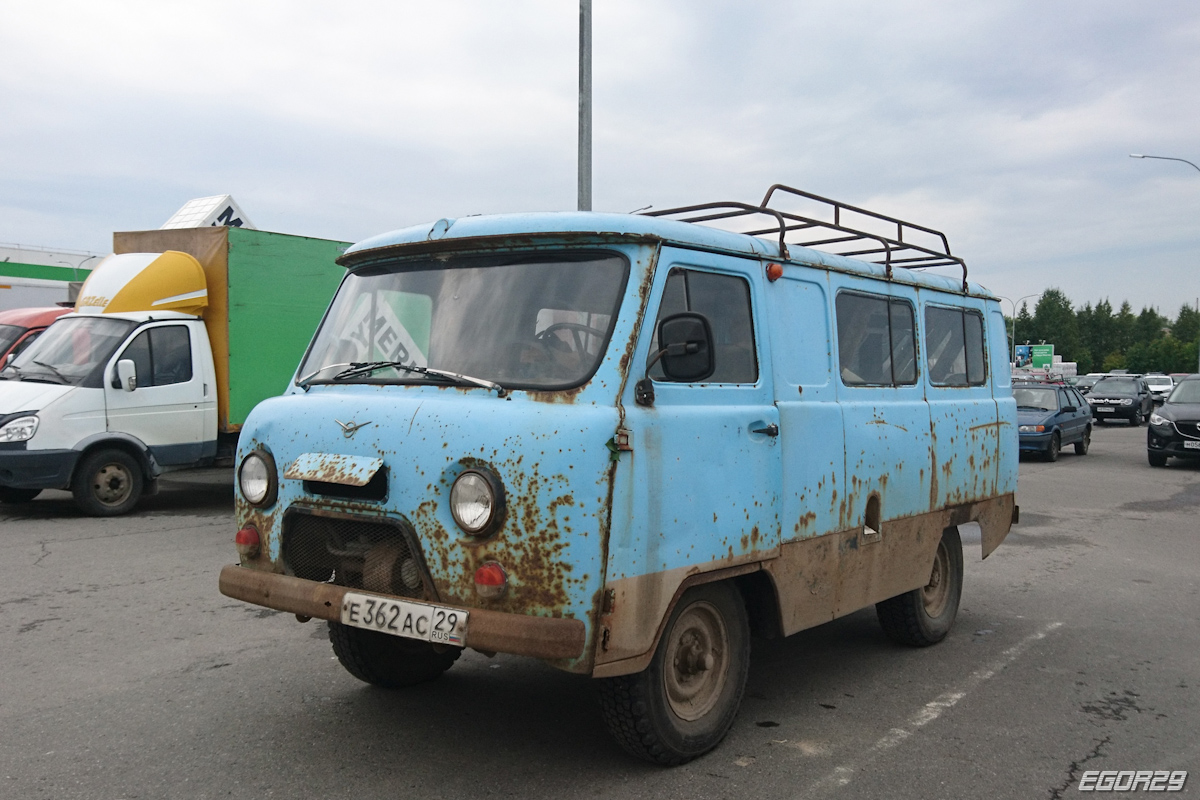 Архангельская область, № Е 362 АС 29 — УАЗ-3962 '85-03