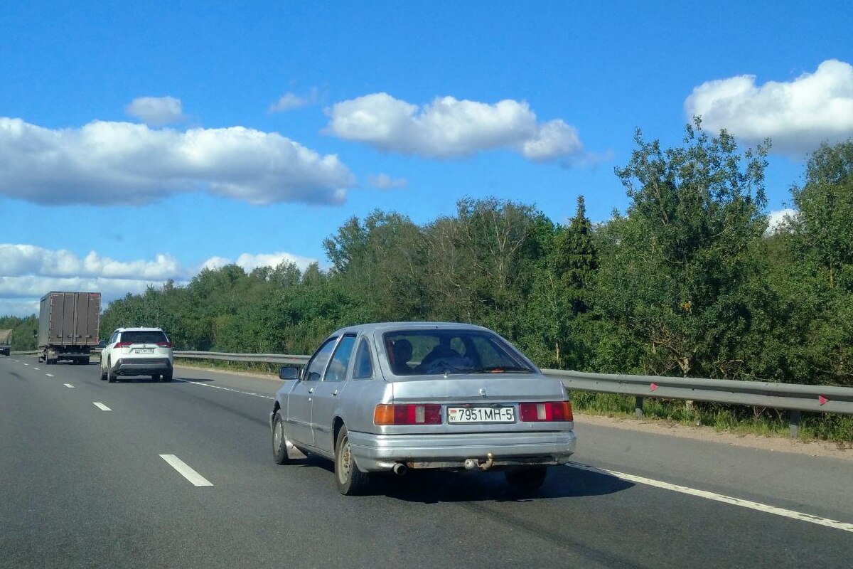 Минская область, № 7951 MH-5 — Ford Sierra MkI '82-87