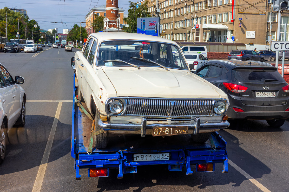 Омская область, № 87-81 ОМЧ — ГАЗ-24 Волга '68-86