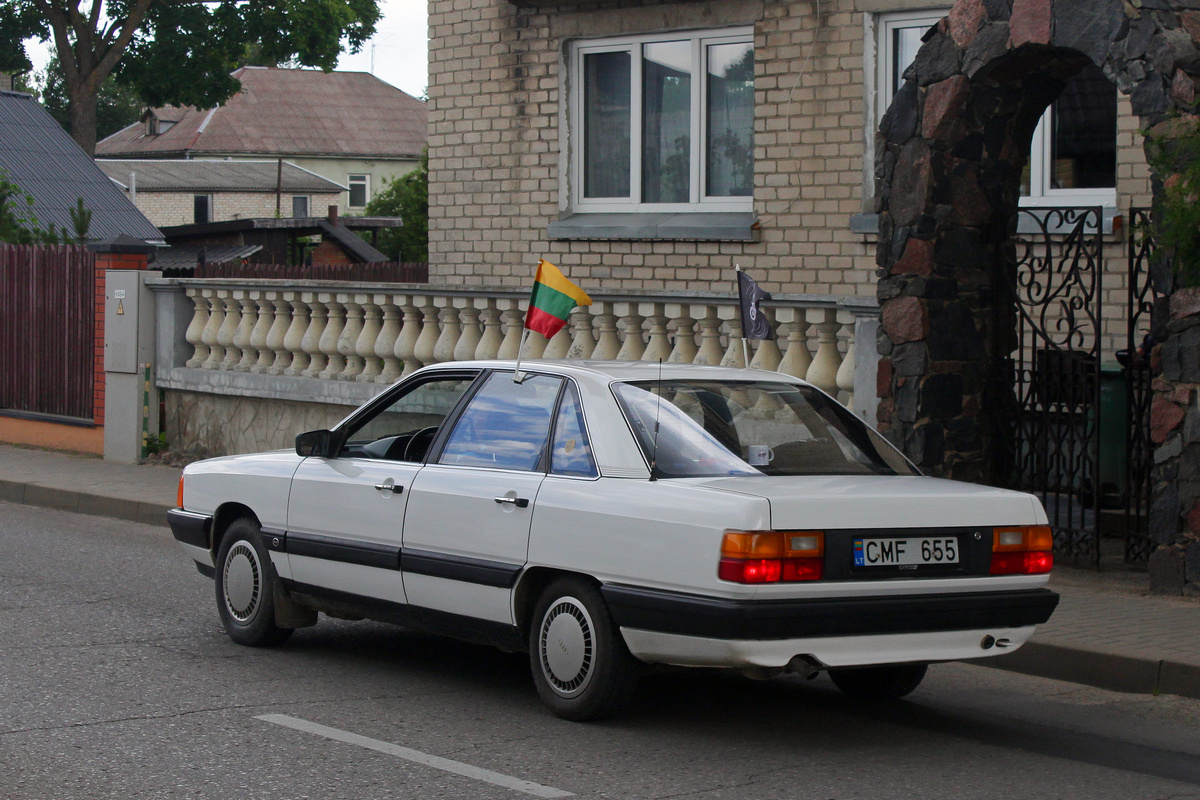 Литва, № CMF 655 — Audi 100 (C3) '82-91; Литва — Radviliškio miesto šventė 2023