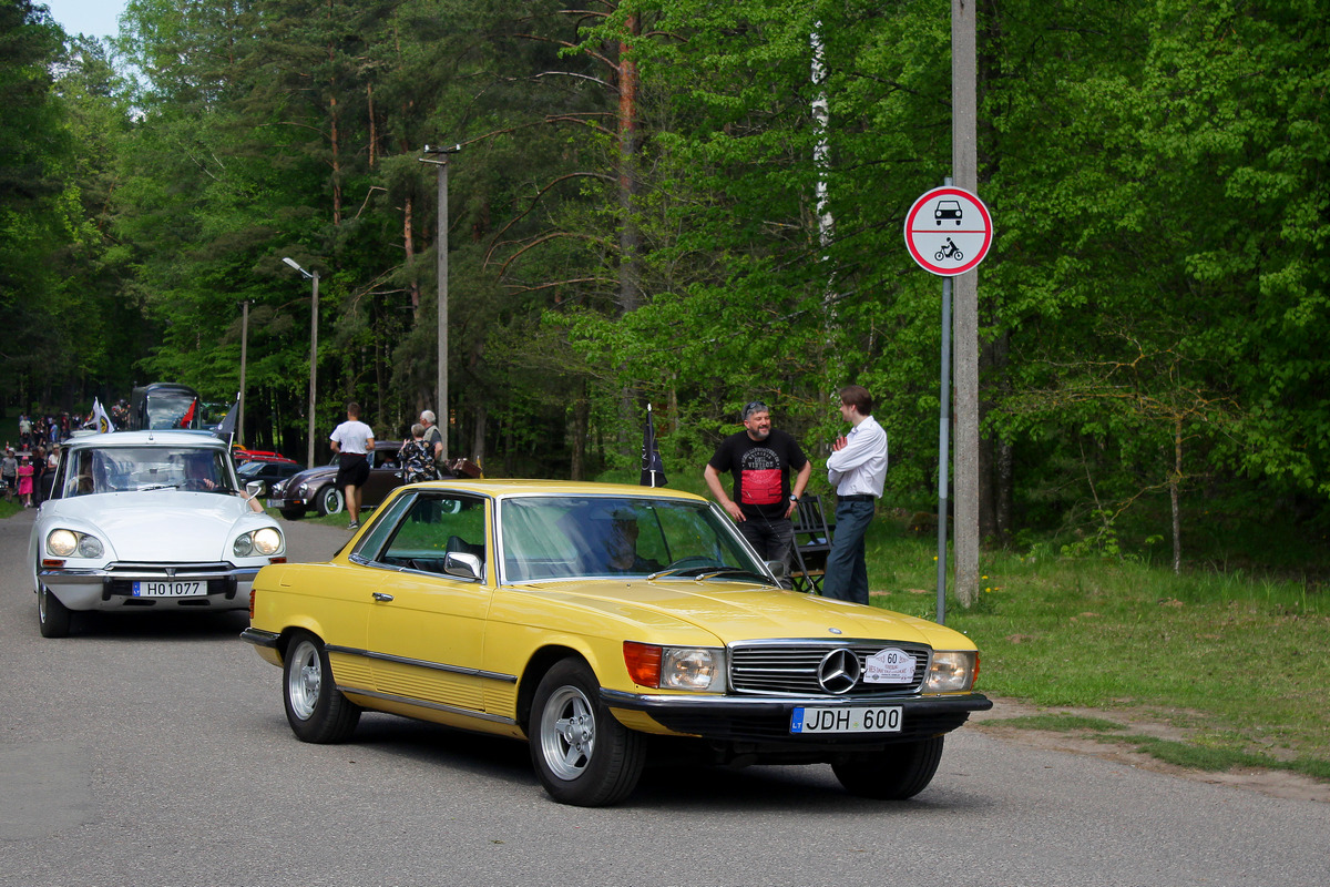 Литва, № JDH 600 — Mercedes-Benz (R107/C107) '71-89; Литва — Eugenijau, mes dar važiuojame 10