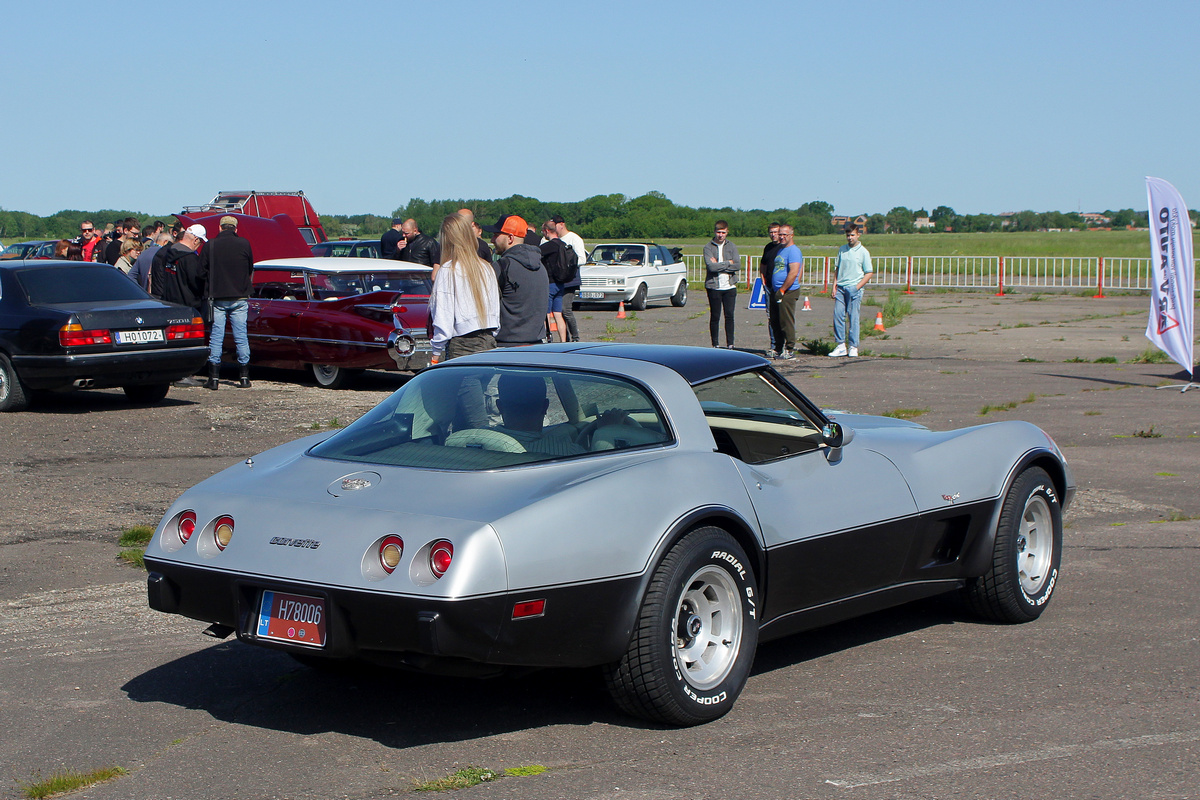 Литва, № H78006 — Chevrolet Corvette (C3) '68-82; Литва — Retro mugė 2023