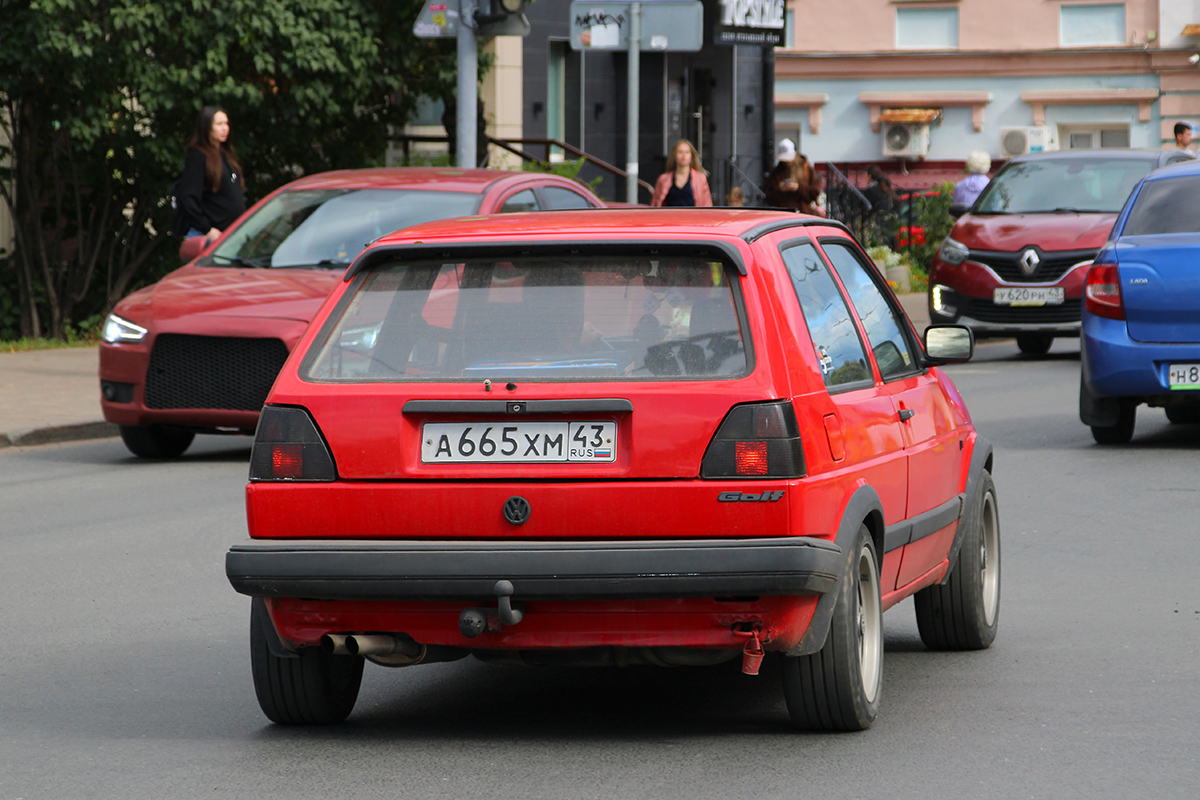 Кировская область, № А 665 ХМ 43 — Volkswagen Golf (Typ 19) '83-92