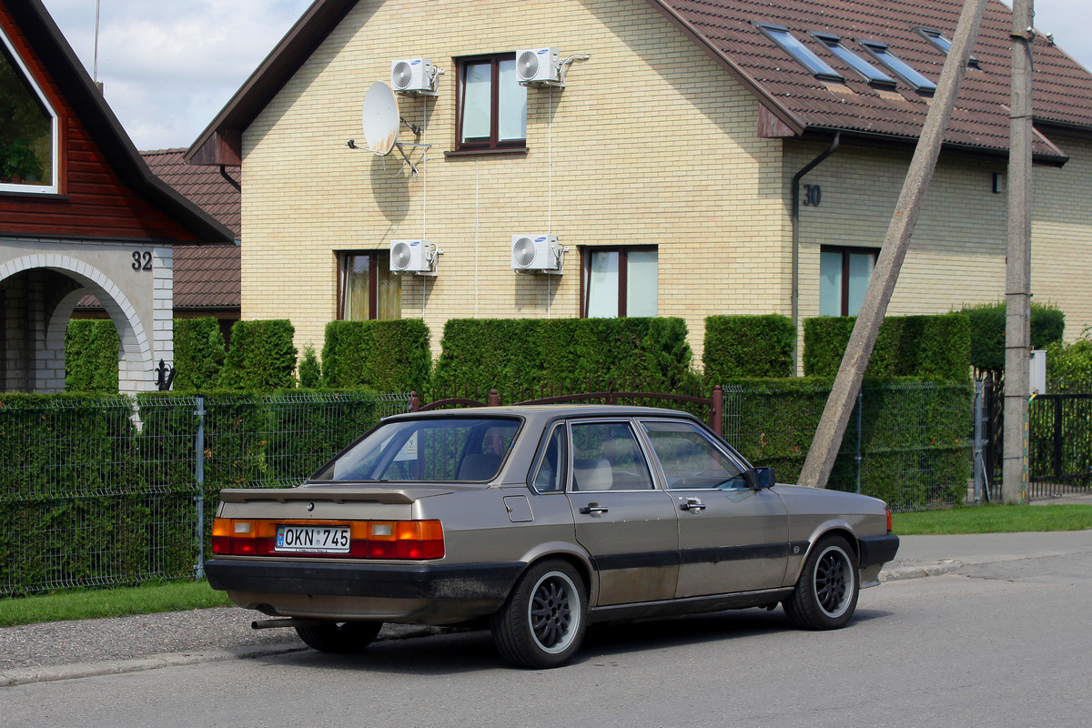 Литва, № OKN 745 — Audi 80 (B2) '78-86