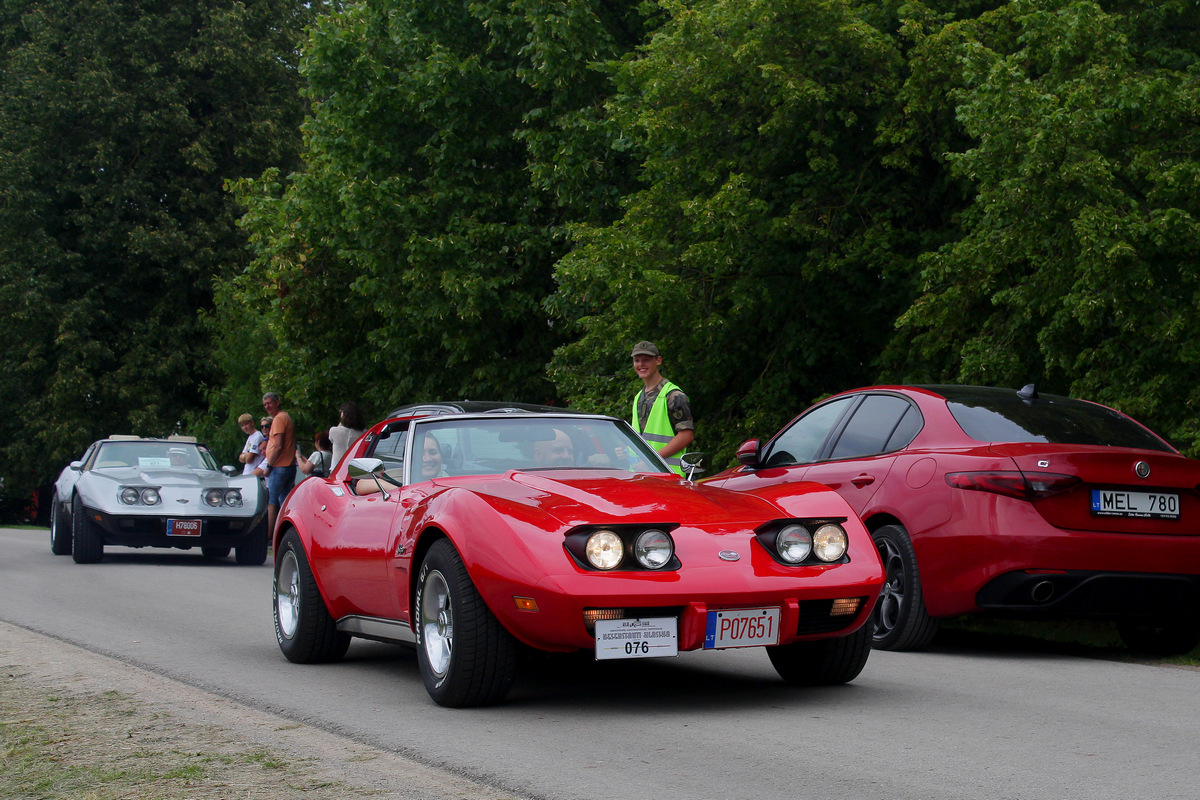 Литва, № P07651 — Chevrolet Corvette (C3) '68-82; Литва — Nesenstanti klasika 2023