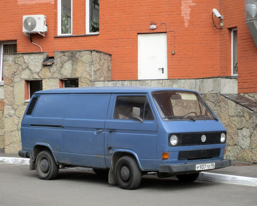 Санкт-Петербург, № Р 937 ТЕ 98 — Volkswagen Typ 2 (Т3) '79-92