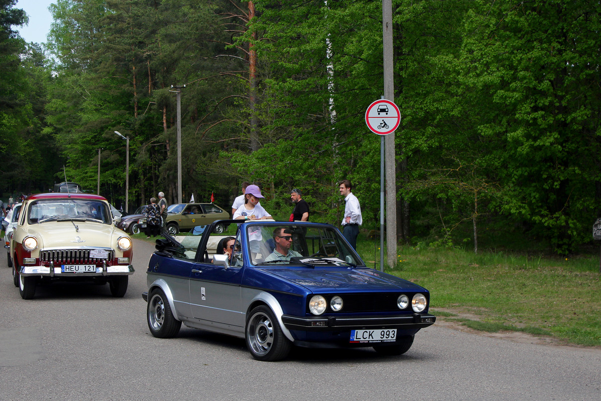 Литва, № LCK 993 — Volkswagen Golf (Typ 17) '74-88; Литва — Eugenijau, mes dar važiuojame 10