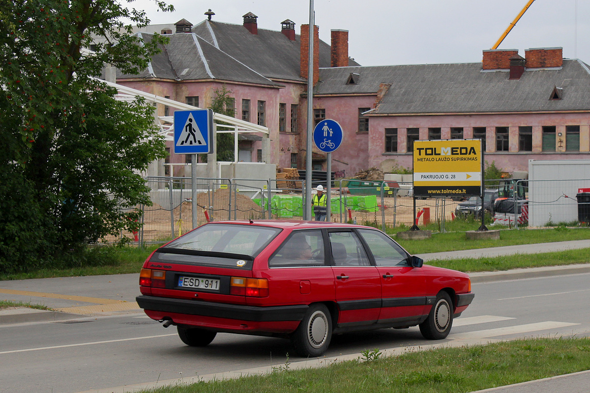 Литва, № ESD 911 — Audi 100 Avant (C3) '82-91