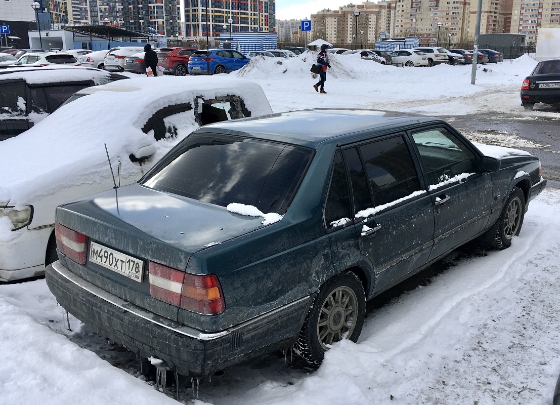 Санкт-Петербург, № М 490 ХТ 178 — Volvo 960 '90-98