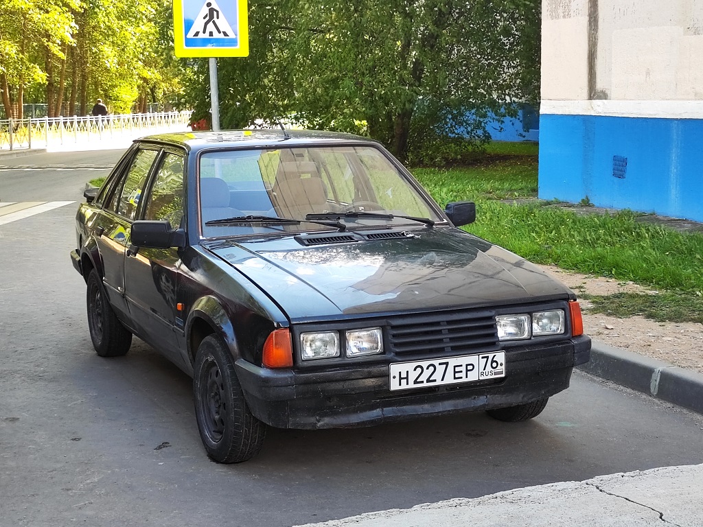 Ярославская область, № Н 227 ЕР 76 — Ford Escort MkIII '80-86