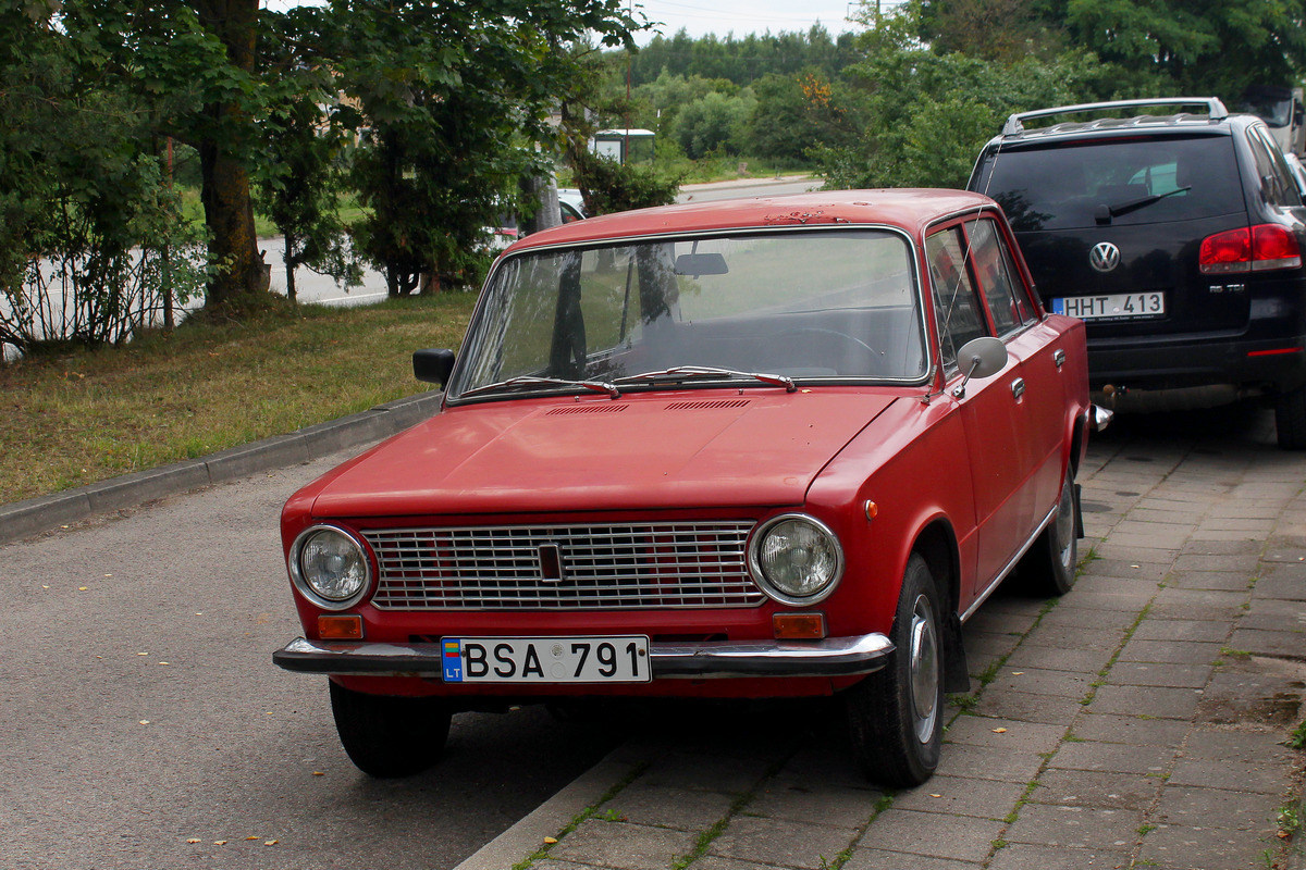 Литва, № BSA 791 — ВАЗ-21011 '74-83