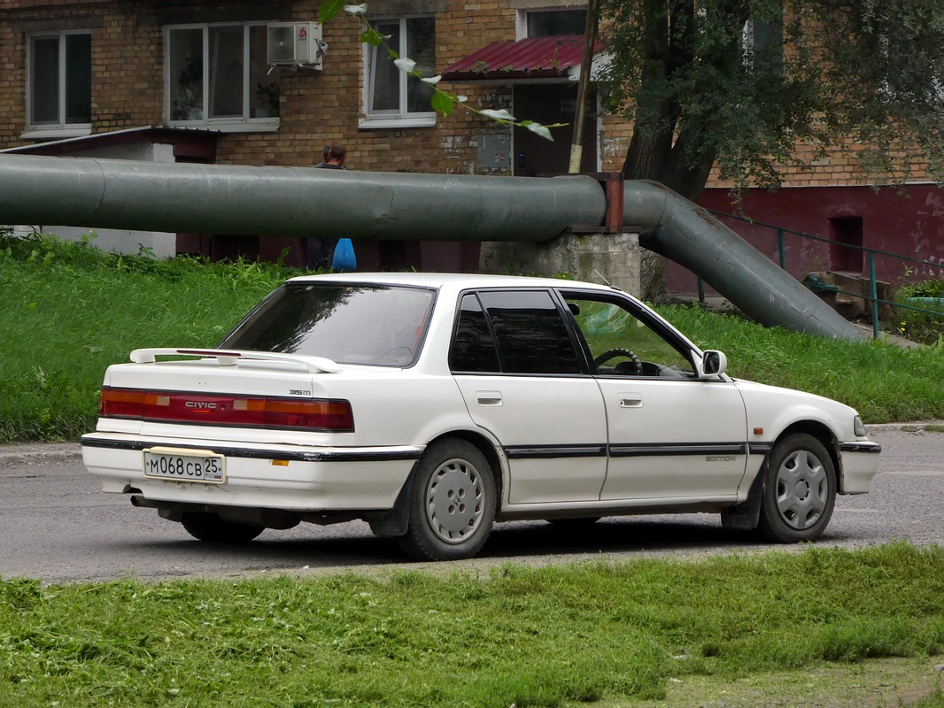Приморский край, № М 068 СВ 25 — Honda Civic (4G) '87-91