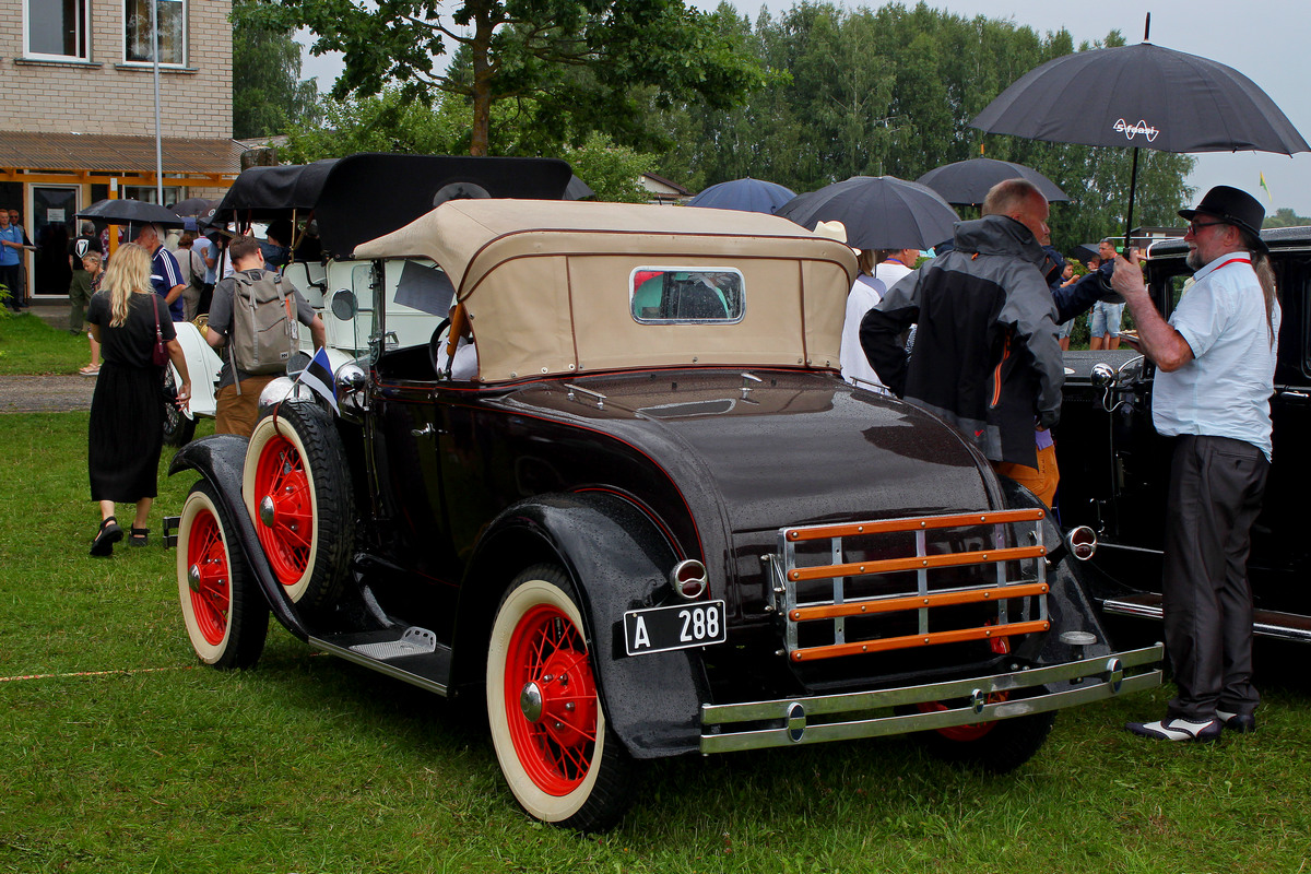 Эстония, № A 288 — Ford A '27-31; Литва — Nesenstanti klasika 2023