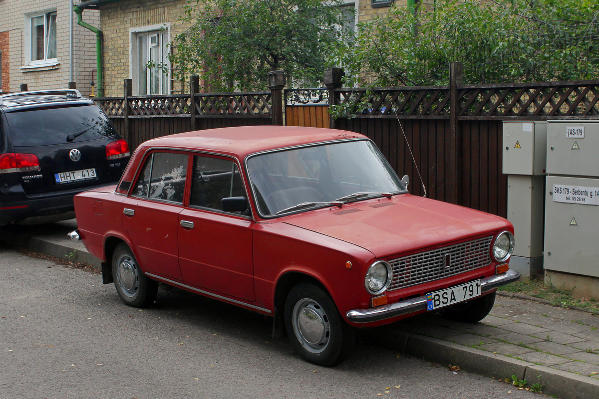 Литва, № BSA 791 — ВАЗ-21011 '74-83