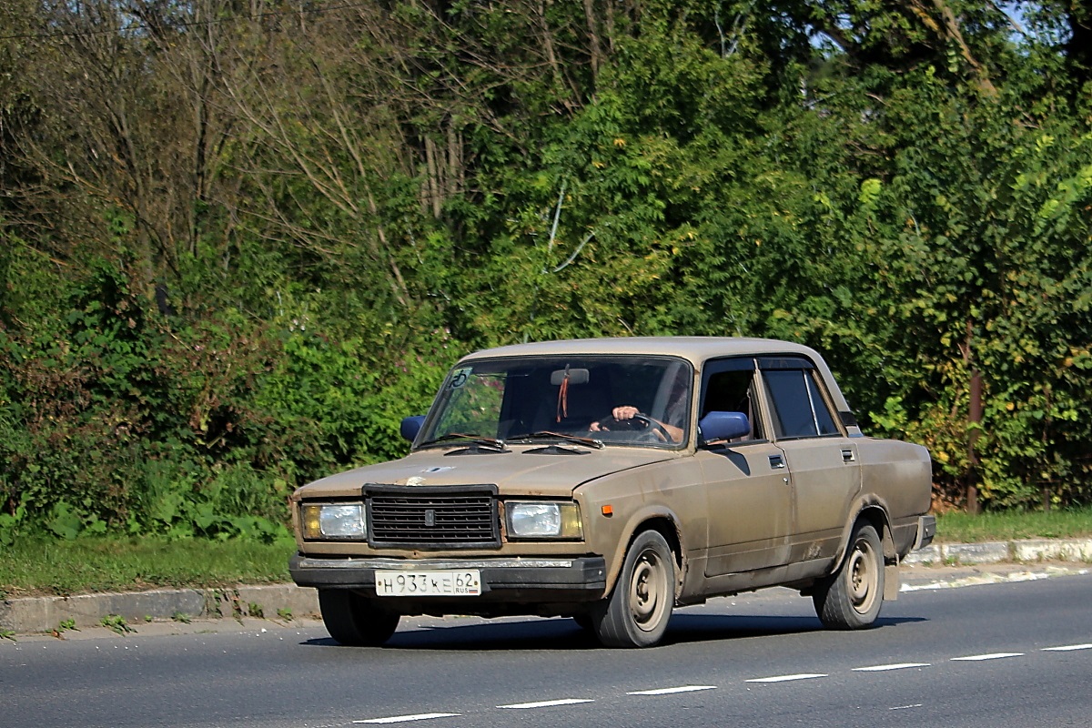 Рязанская область, № Н 933 КЕ 62 — ВАЗ-2107 '82-88