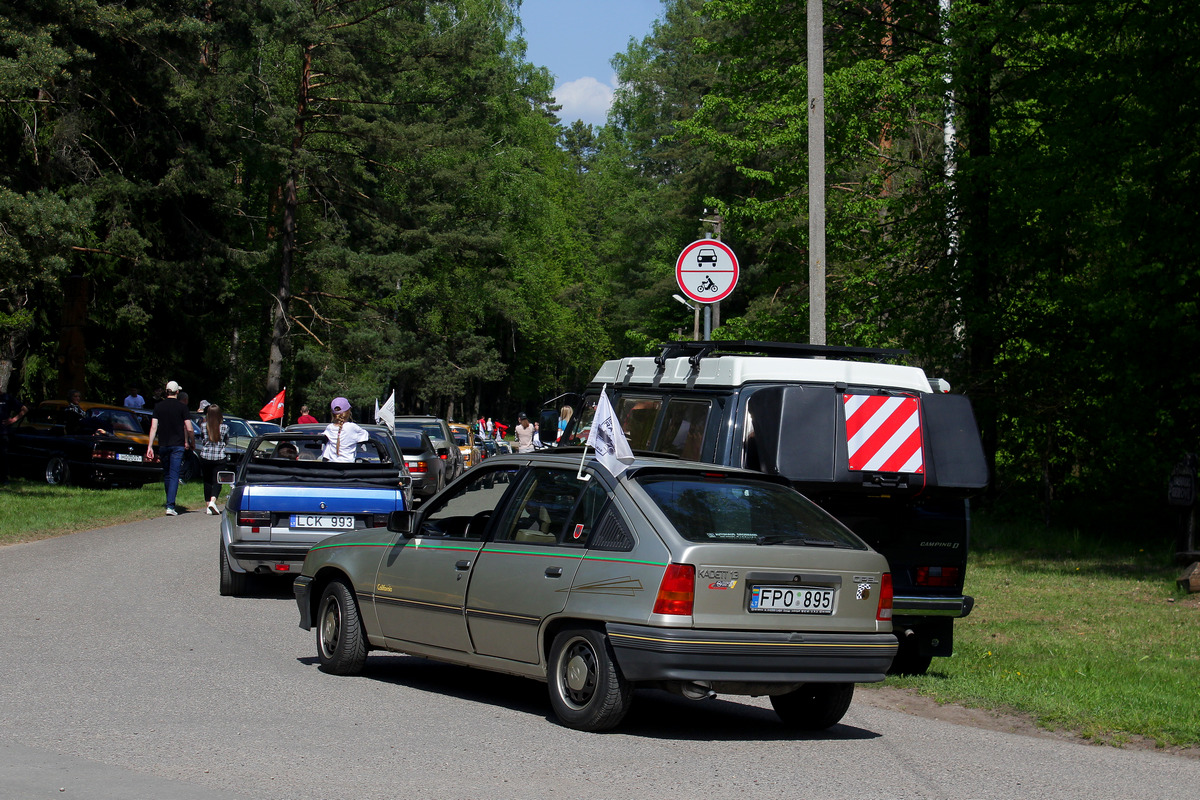 Литва, № FPO 895 — Opel Kadett (E) '84-95; Литва — Eugenijau, mes dar važiuojame 10