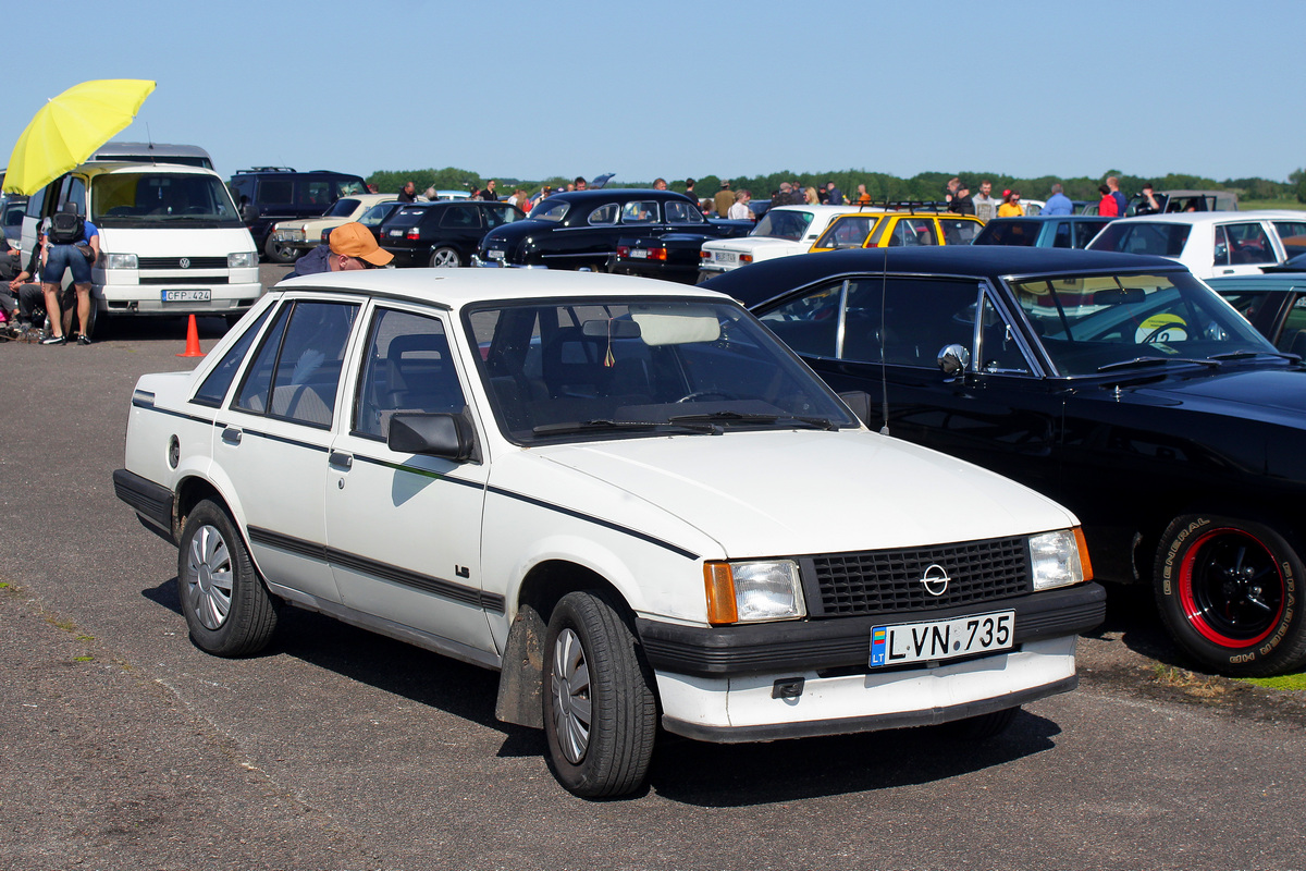 Литва, № LVN 735 — Opel Corsa (A) '82-93; Литва — Retro mugė 2023