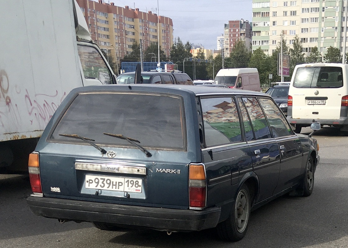Санкт-Петербург, № Р 939 НР 198 — Toyota Mark II (X70) '84-88