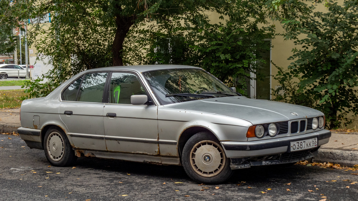 Самарская область, № О 387 КК 63 — BMW 5 Series (E34) '87-96