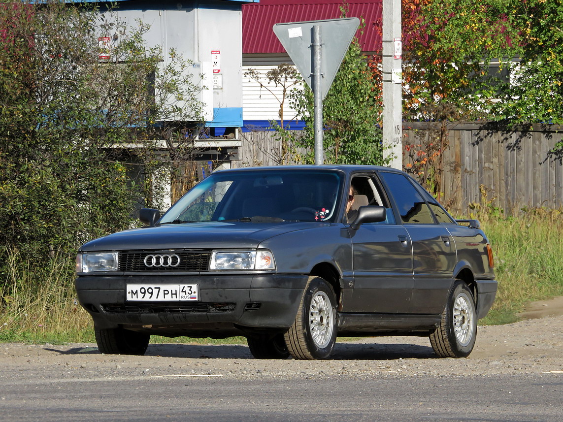 Кировская область, № М 997 РН 43 — Audi 80 (B3) '86-91