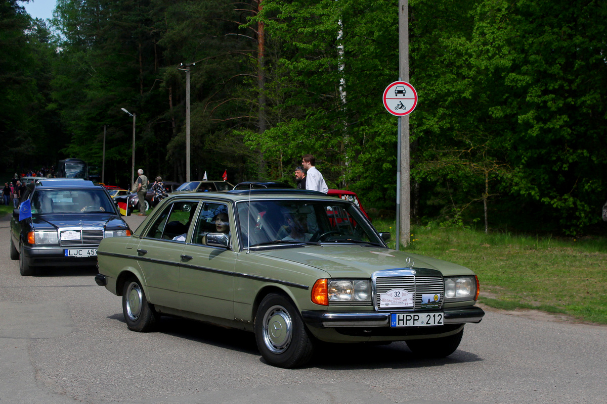 Литва, № HPP 212 — Mercedes-Benz (W123) '76-86; Литва — Eugenijau, mes dar važiuojame 10