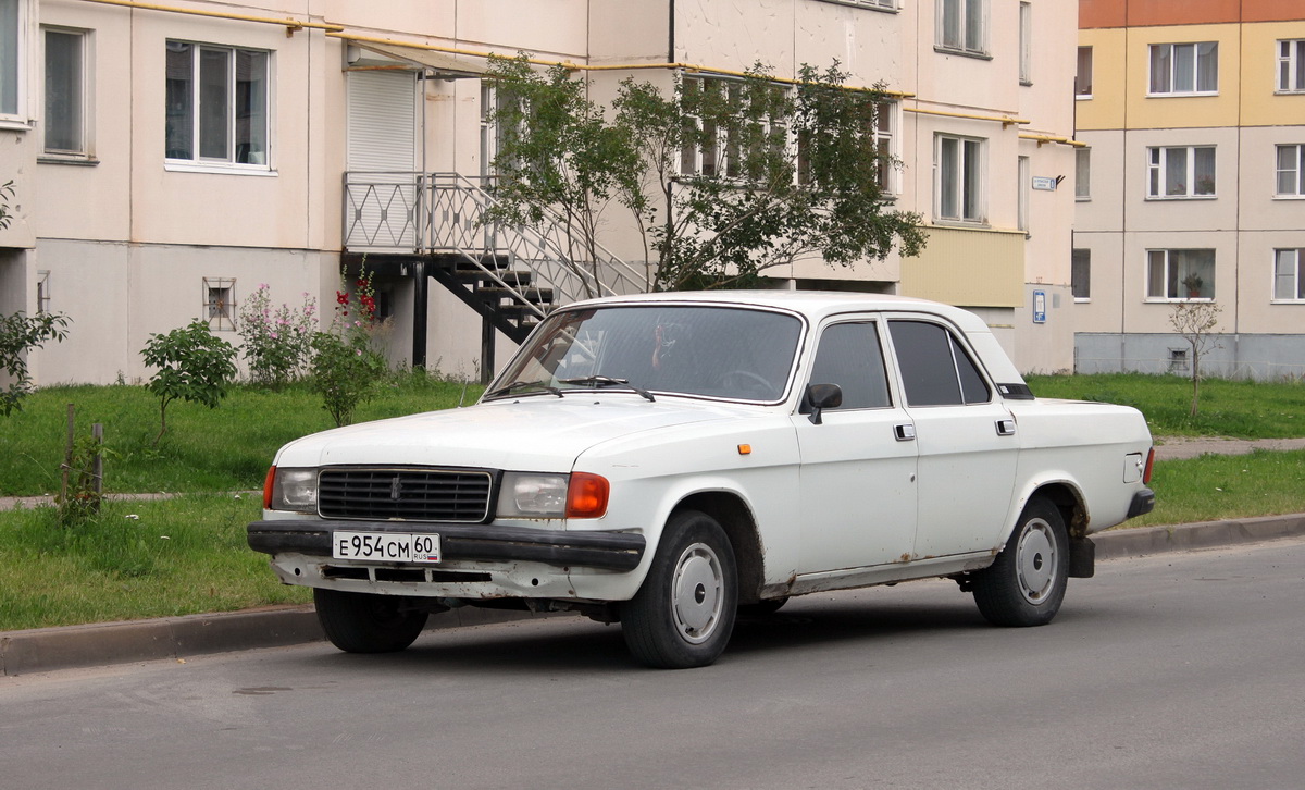 Псковская область, № Е 954 СМ 60 — ГАЗ-31029 '92-97