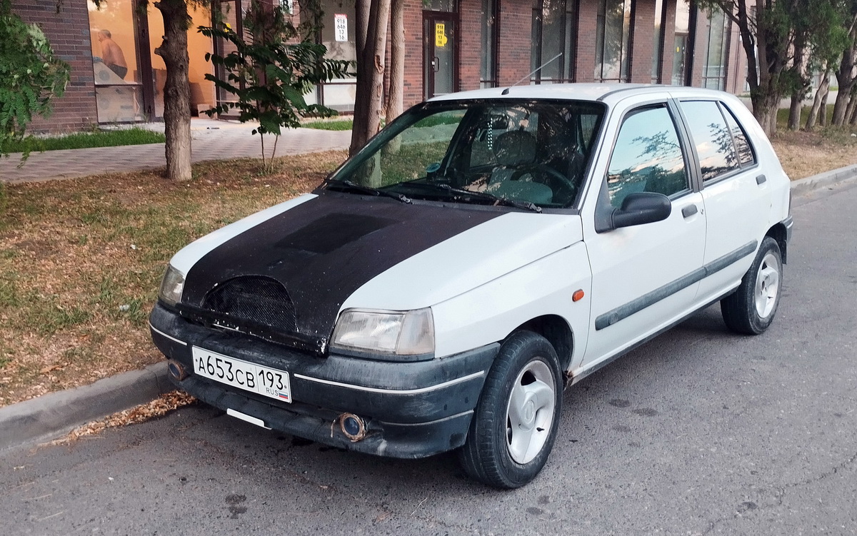 Краснодарский край, № А 653 СВ 193 — Renault Clio (1G) '90-98