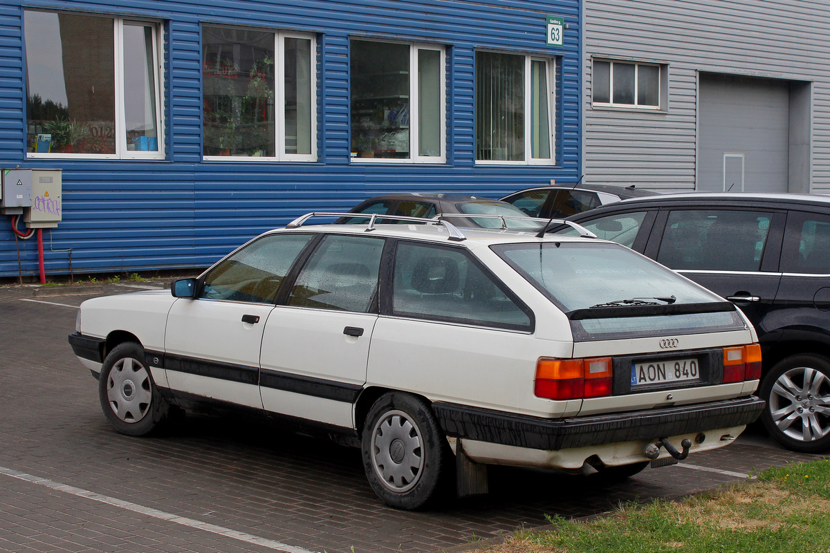 Литва, № AON 840 — Audi 100 Avant (C3) '82-91