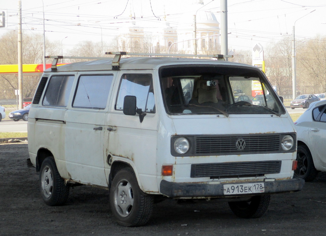Санкт-Петербург, № А 913 ЕК 178 — Volkswagen Typ 2 (Т3) '79-92
