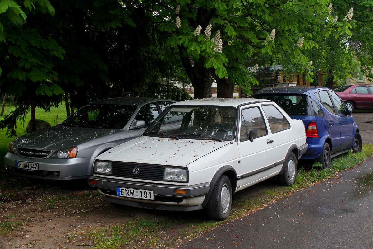 Литва, № ENM 191 — Volkswagen Jetta Mk2 (Typ 16) '84-92