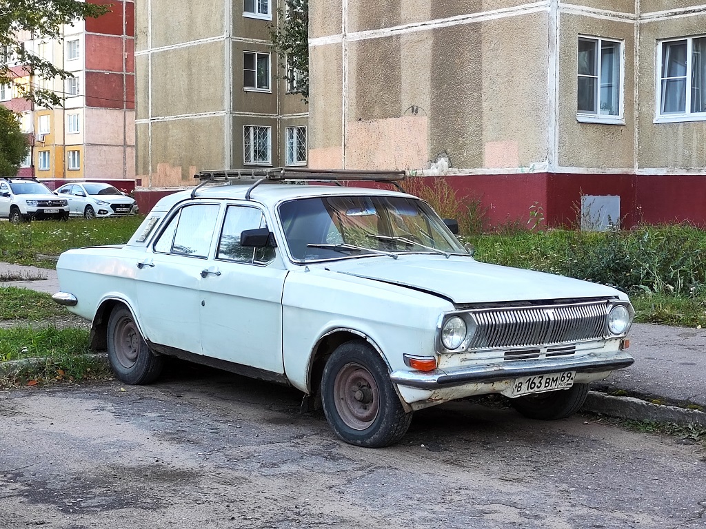 Тверская область, № В 163 ВМ 69 — ГАЗ-24 Волга '68-86