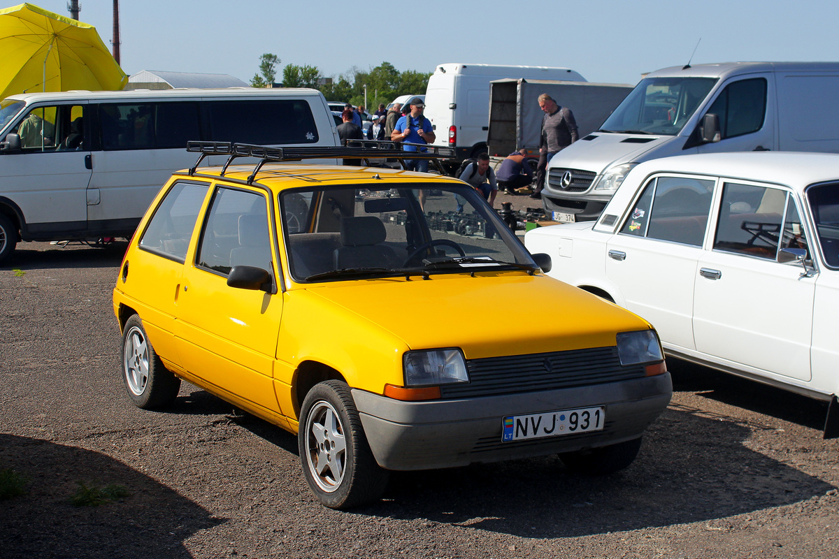 Литва, № NVJ 931 — Renault 5 '85-96; Литва — Retro mugė 2023